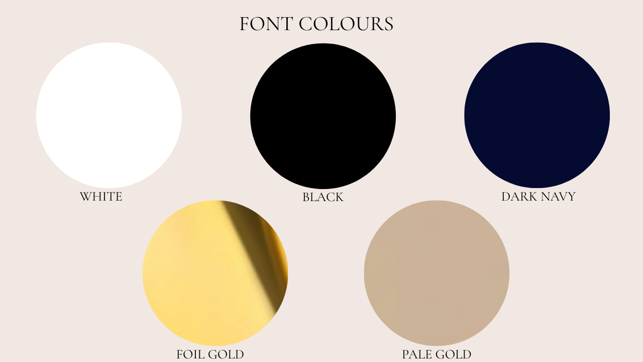 Satin RibbonTable Number/Name Ribbon