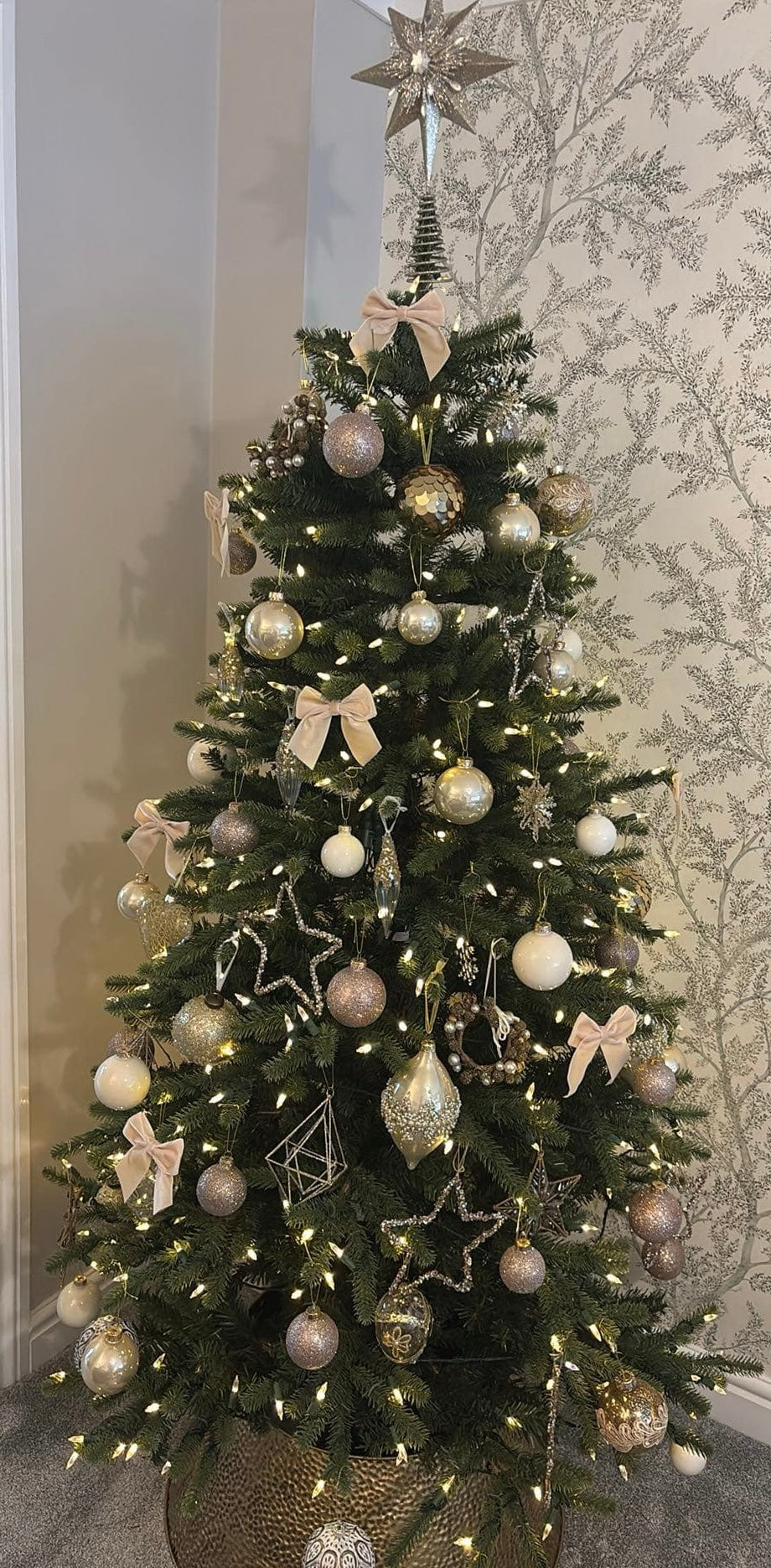 Christmas Tree Bows Pack of 6