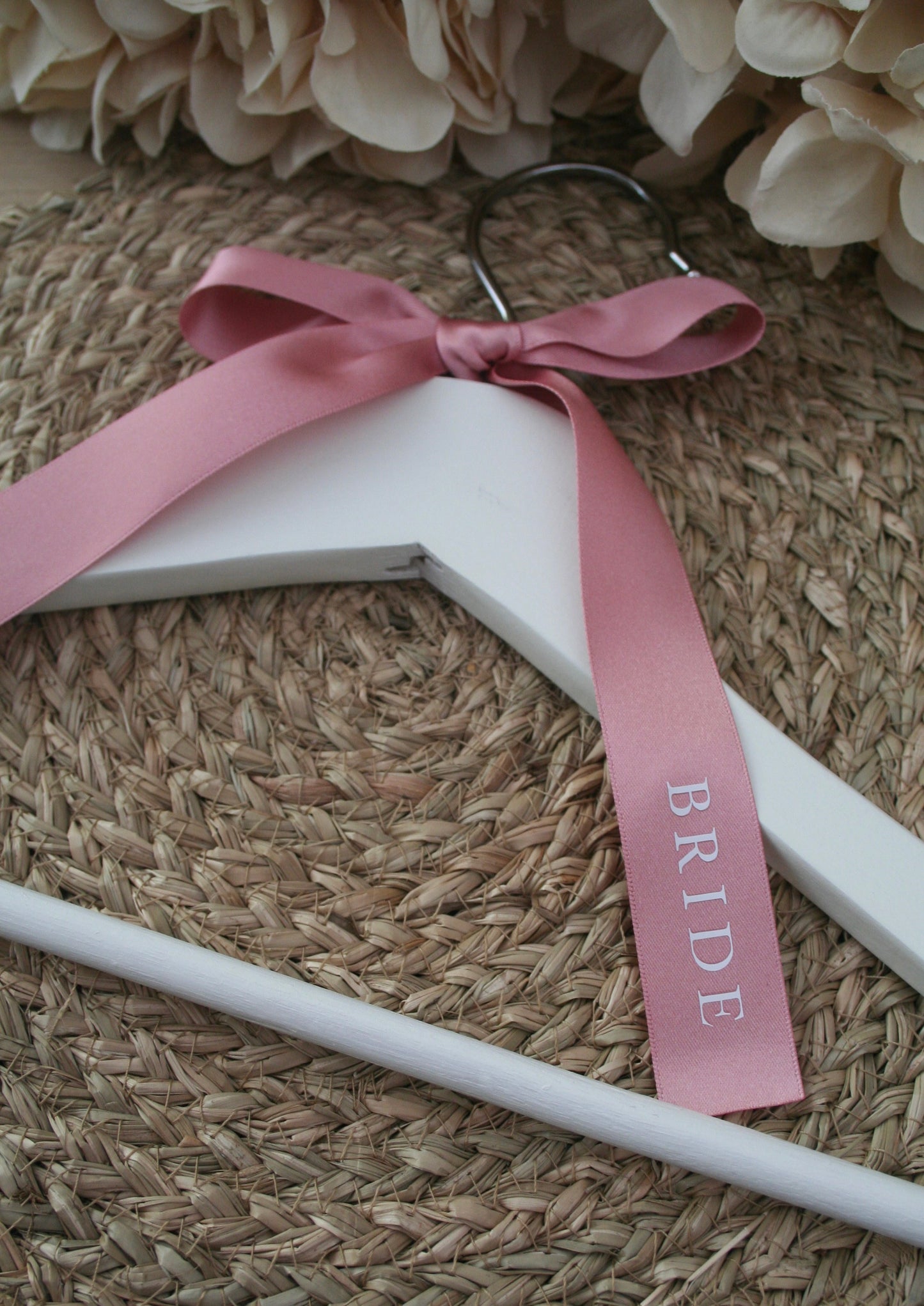 Personalised Place Name Ribbons - Ecru