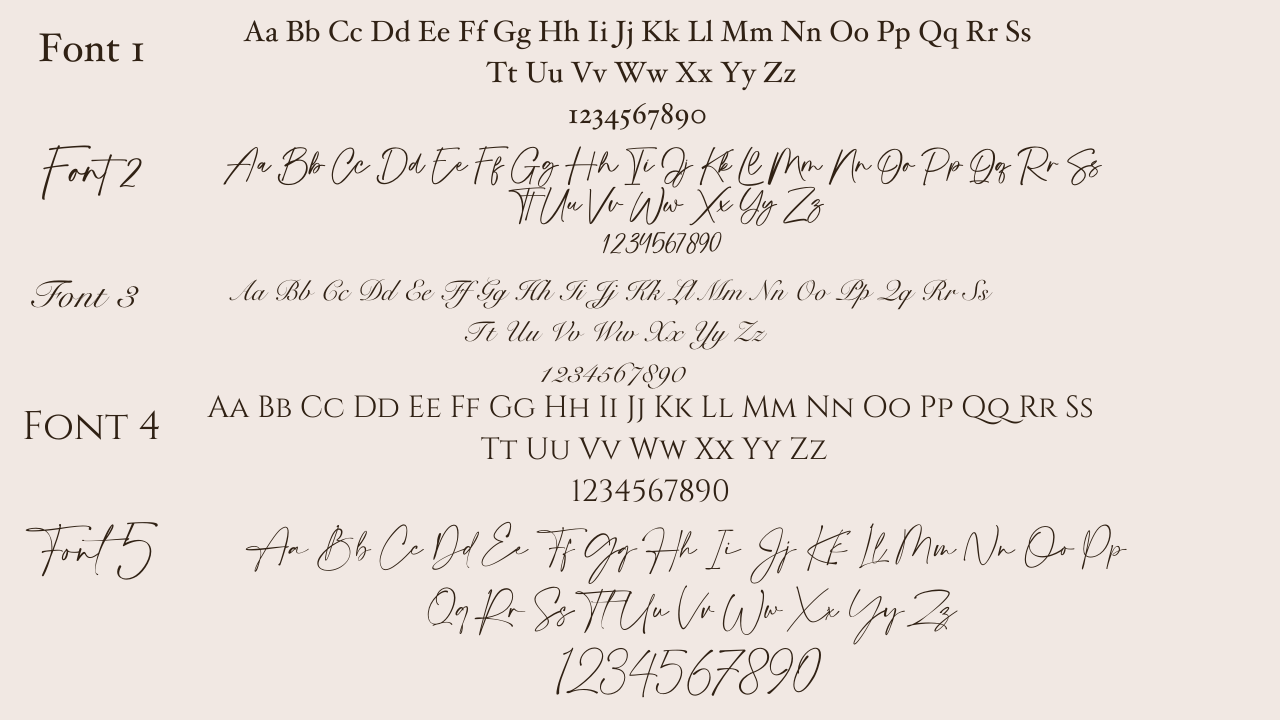 Satin RibbonTable Number/Name Ribbon