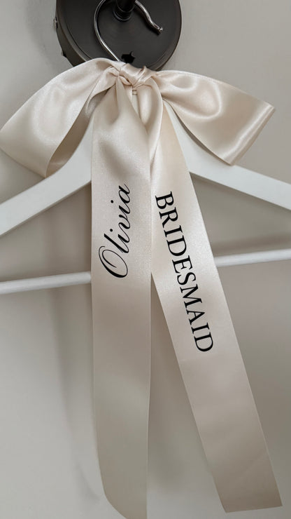 Personalised Hanger Ribbon