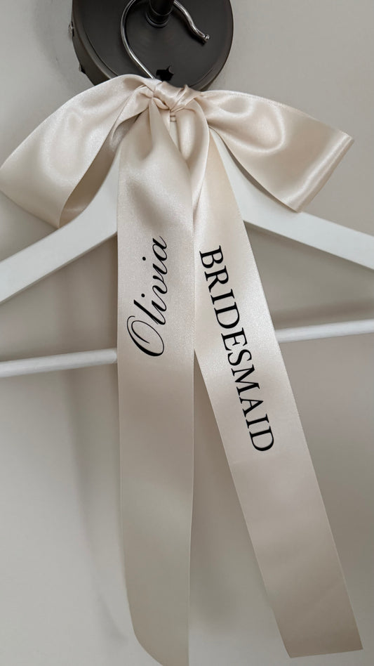 Personalised Hanger Ribbon