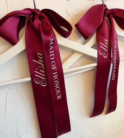 Personalised Hanger Ribbon