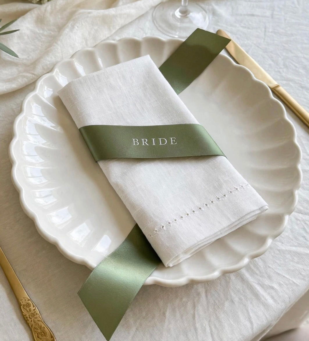 Personalised Place name Ribbons