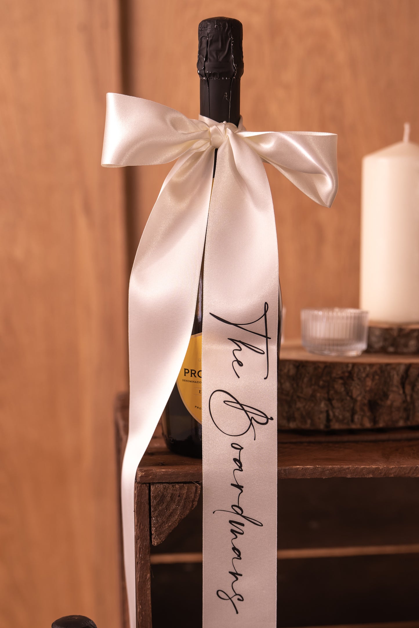 Champagne Bottle Ribbon