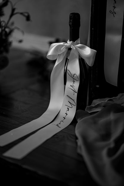 Champagne Bottle Ribbon