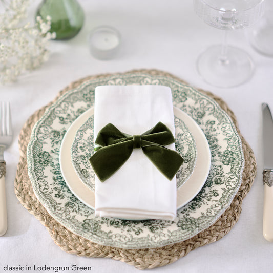 Velvet Bow place setting "Classic"